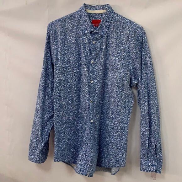ZARA MAN 100% COTTON BUTTON DOWN SHIRT SIZE‎ XL - Picture 1 of 5